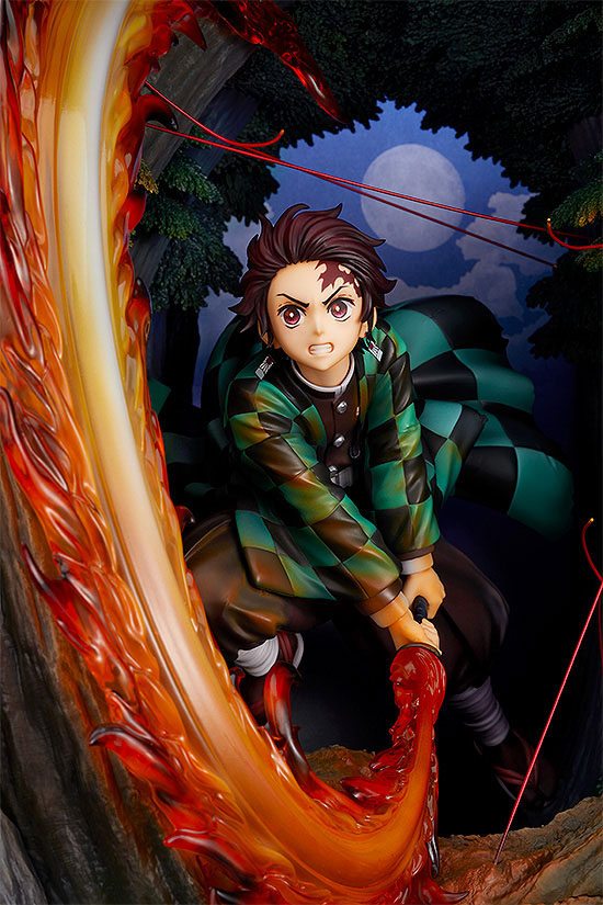 Demon Slayer: Kimetsu no Yaiba : Statuette PVC Tanjiro Kamado: Hinokami Kagura Dance 36 cm