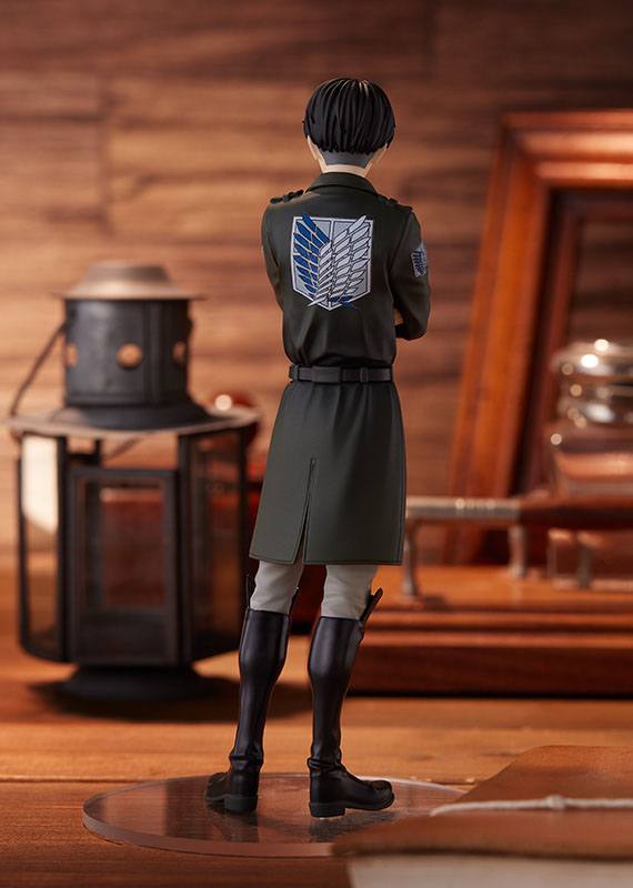 L´Attaque des Titans Statuette PVC Pop Up Parade Levi Dark Color Ver. heo European Exclusive Statuettes