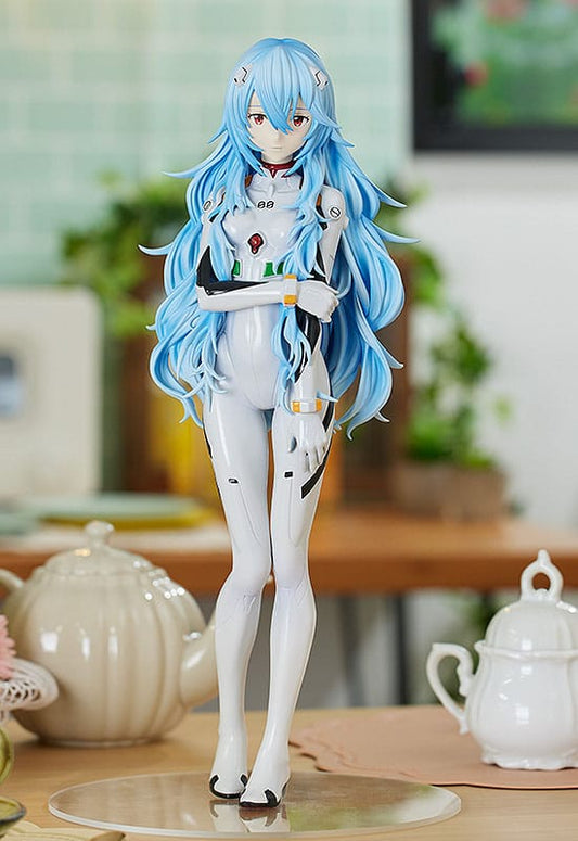 Rebuild of Evangelion statuette PVC Pop Up Parade XL Rei Ayanami: Long Hair Ver. 38 cm
