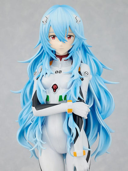 Rebuild of Evangelion statuette PVC Pop Up Parade XL Rei Ayanami: Long Hair Ver. 38 cm