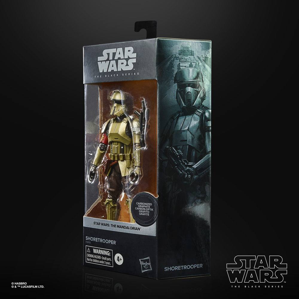Star Wars The Mandalorian Black Series Carbonized figurine 2021 Shoretrooper 15 cm
