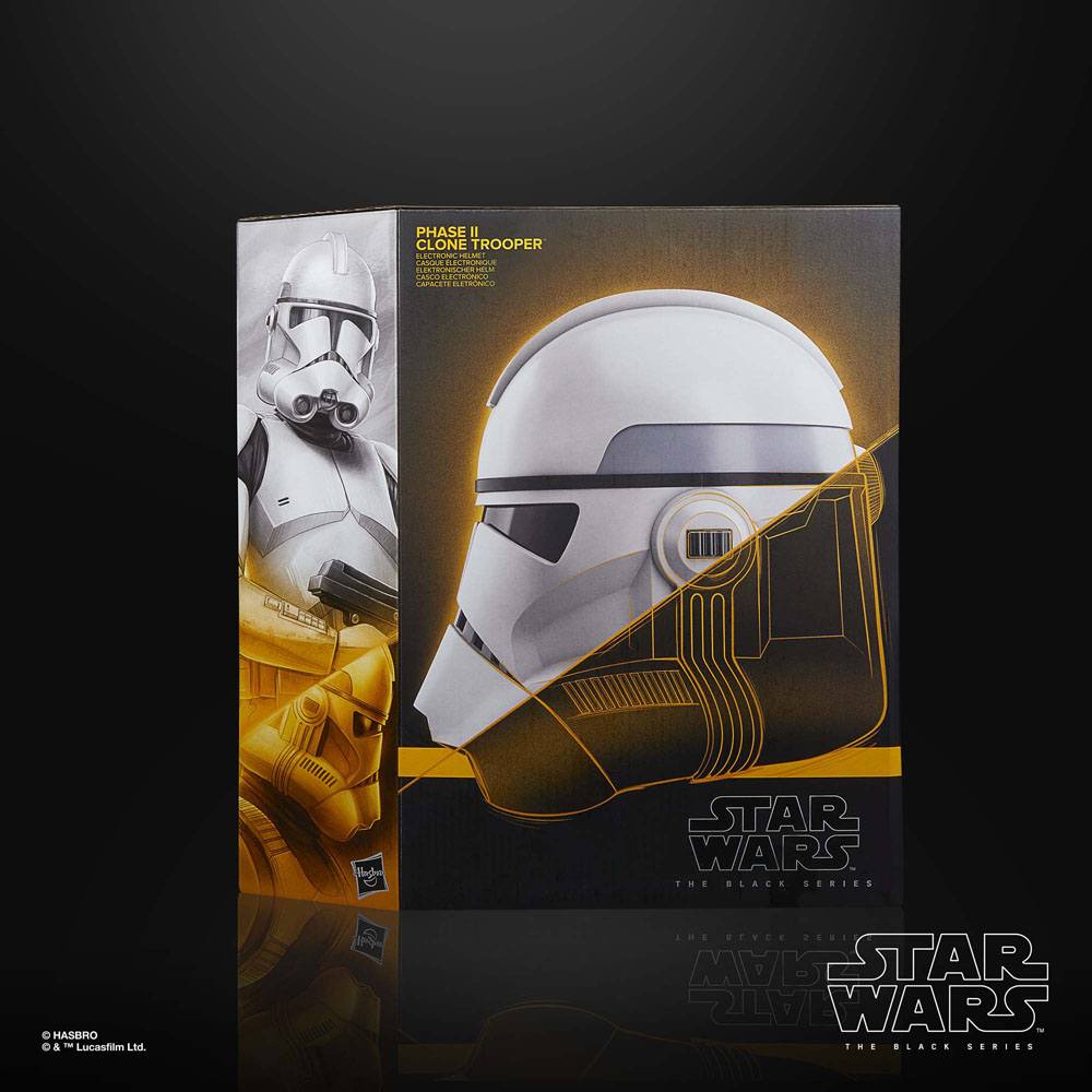 Star Wars: The Clone Wars Black Series casque électronique Phase II Clone Trooper