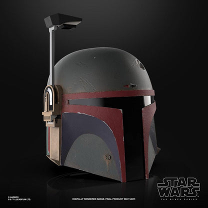 Star Wars The Mandalorian Black Series casque électronique Boba Fett (Re-Armored)