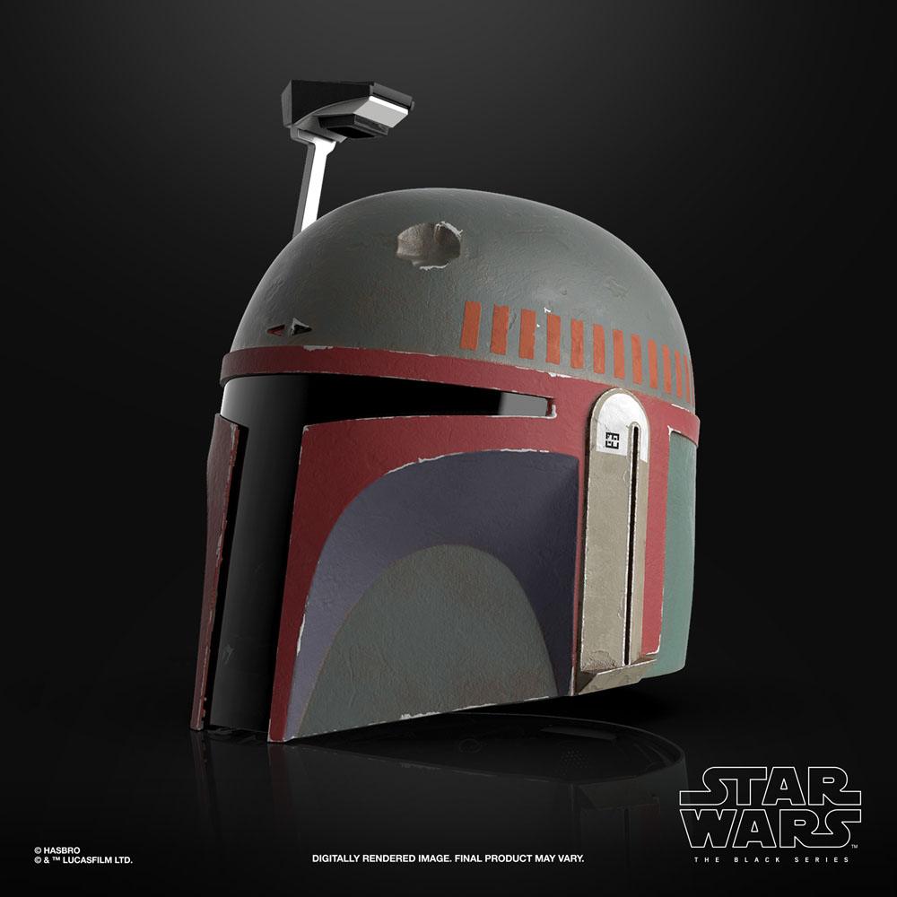 Star Wars The Mandalorian Black Series casque électronique Boba Fett (Re-Armored)