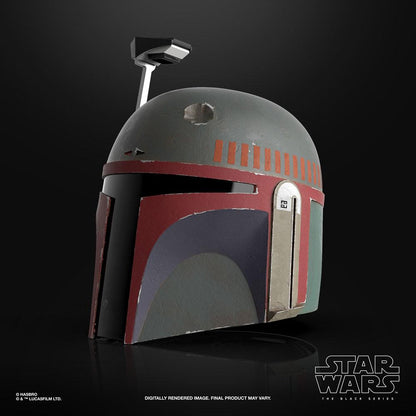 Star Wars The Mandalorian Black Series casque électronique Boba Fett (Re-Armored)