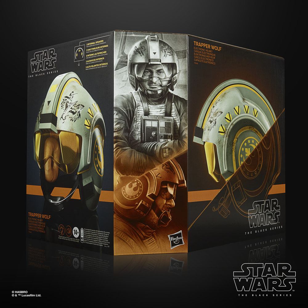 Star Wars: The Mandalorian Black Series casque électronique 2023 Trapper Wolf
