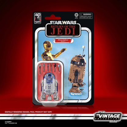 Star Wars Episode VI 40th Anniversary Black Series figurine Artoo-Detoo (R2-D2) 10 cm