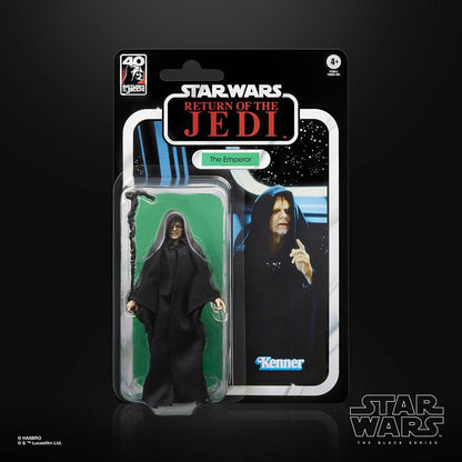 Star Wars Episode VI 40th Anniversary Black Series figurine The Emperor 15 cm
