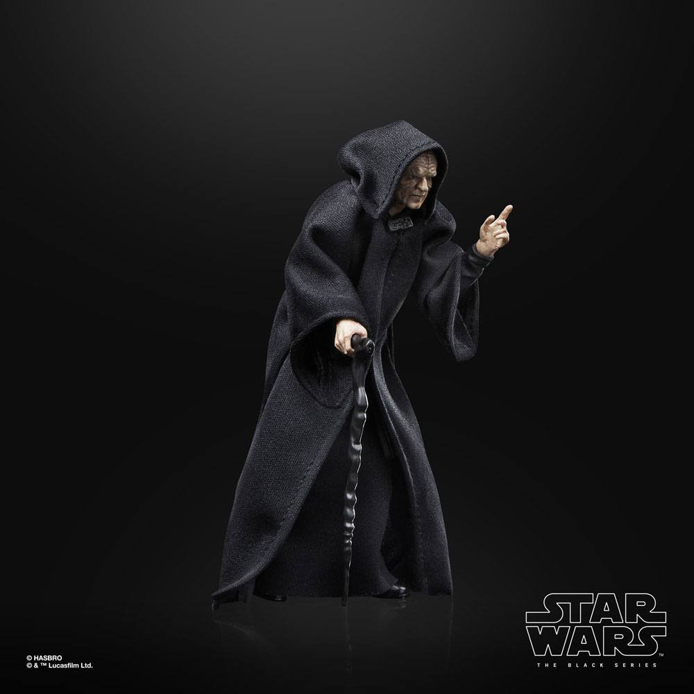 Star Wars Episode VI 40th Anniversary Black Series figurine The Emperor 15 cm