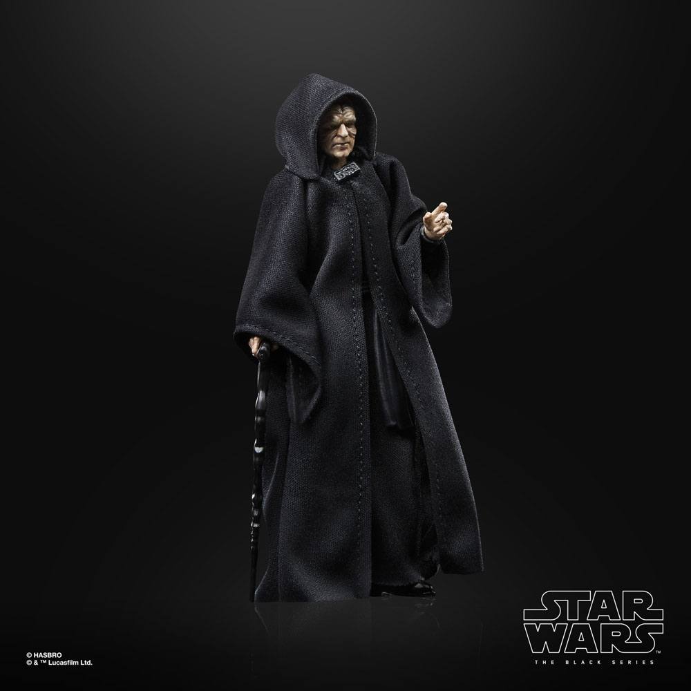 Star Wars Episode VI 40th Anniversary Black Series figurine The Emperor 15 cm