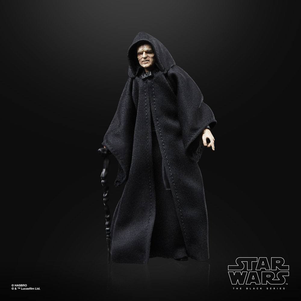 Star Wars Episode VI 40th Anniversary Black Series figurine The Emperor 15 cm