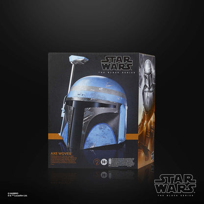 Star Wars: The Mandalorian Black Series casque electronique Axe Woves
