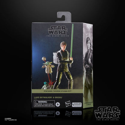 Star Wars: The Book of Boba Fett pack 2 figurines Luke Skywalker & Grogu 15 cm