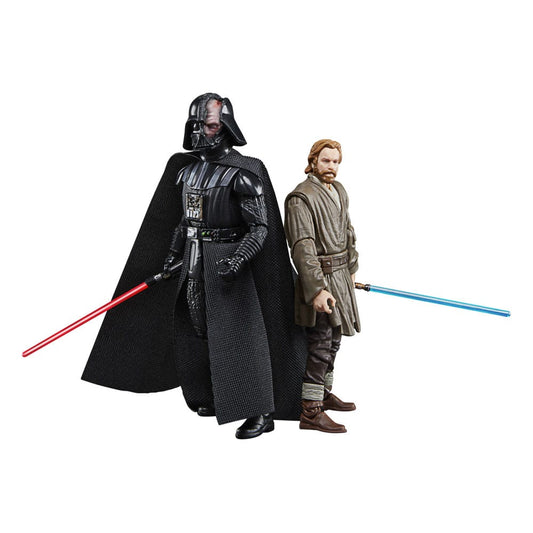 Star Wars: Obi-Wan Kenobi Vintage Collection pack 2 figurines Dark Vador  & Obi-Wan Kenobi 10 cm