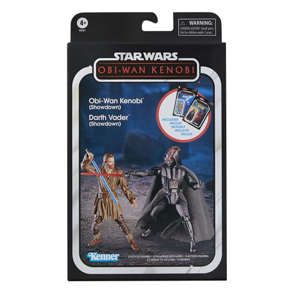 Star Wars: Obi-Wan Kenobi Vintage Collection pack 2 figurines Dark Vador  & Obi-Wan Kenobi 10 cm