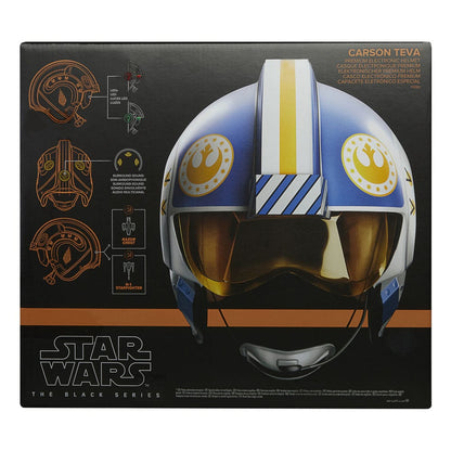 Star Wars: The Mandalorian Black Series casque electronique Carson Teva Répliques: 1/1 Star Wars