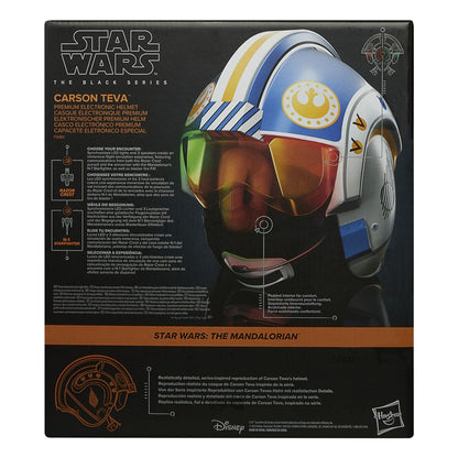 Star Wars: The Mandalorian Black Series casque electronique Carson Teva Répliques: 1/1 Star Wars