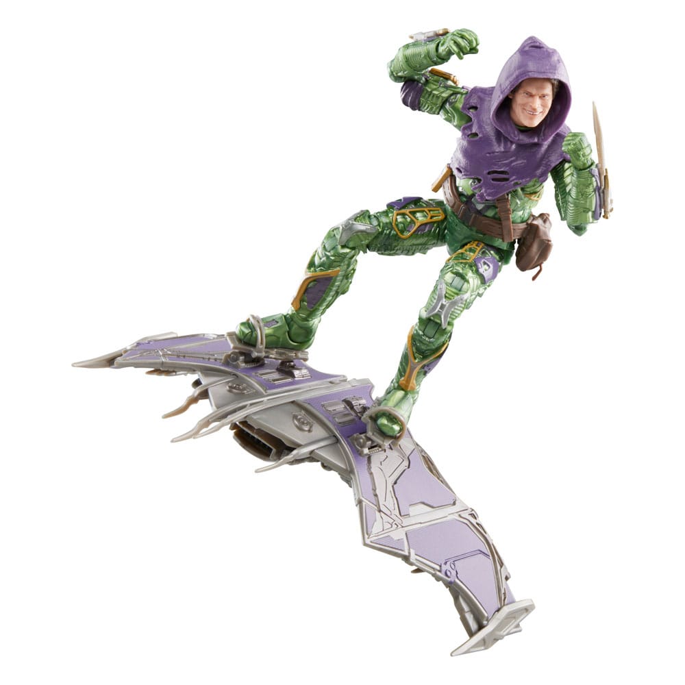 Spider-Man: No Way Home Marvel Legends figurine Le bouffon vert 15 cm