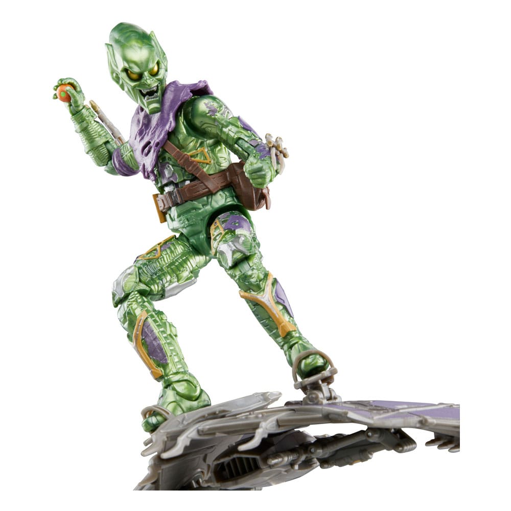 Spider-Man: No Way Home Marvel Legends figurine Le bouffon vert 15 cm