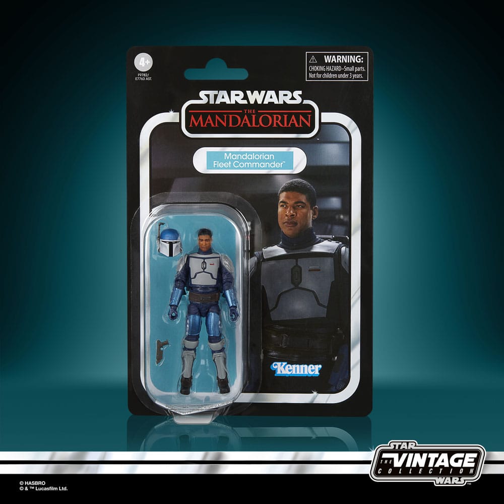 Star Wars: The Mandalorian Vintage Collection figurine Mandalorian Fleet Commander 10 cm