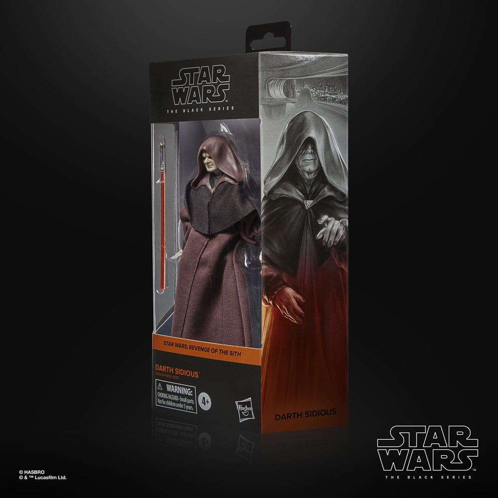Star Wars Episode III Black Series figurine Dark Sidious 15 cm
