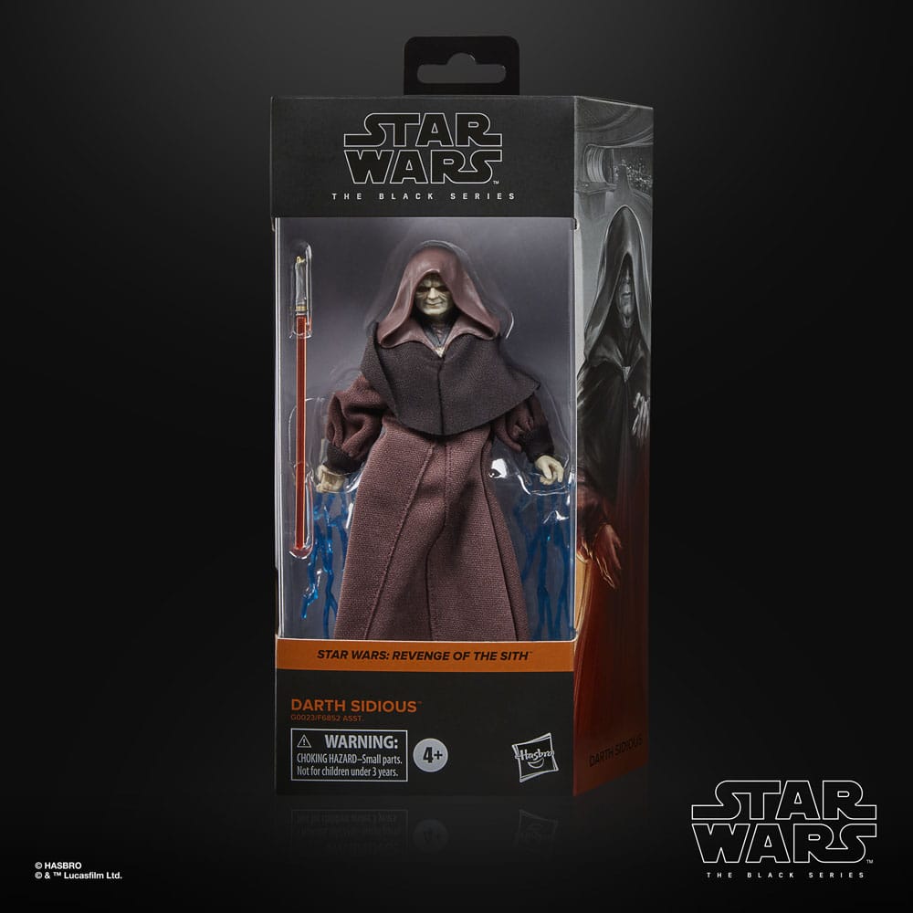 Star Wars Episode III Black Series figurine Dark Sidious 15 cm
