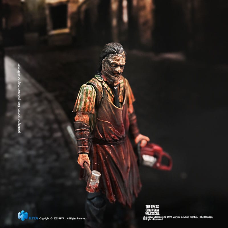 Texas Chainsaw Massacre (2003) figurine 1/18 Exquisite Mini Thomas Hewitt Slaughter Version 11 cm