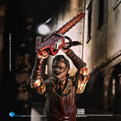 Texas Chainsaw Massacre (2003) figurine 1/18 Exquisite Mini Thomas Hewitt Slaughter Version 11 cm
