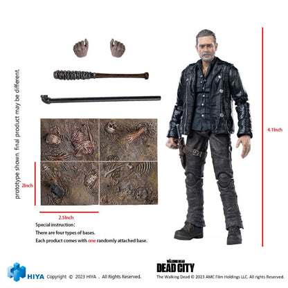 The Walking Dead figurine 1/18 Exquisite Mini Dead City Negan 11 cm