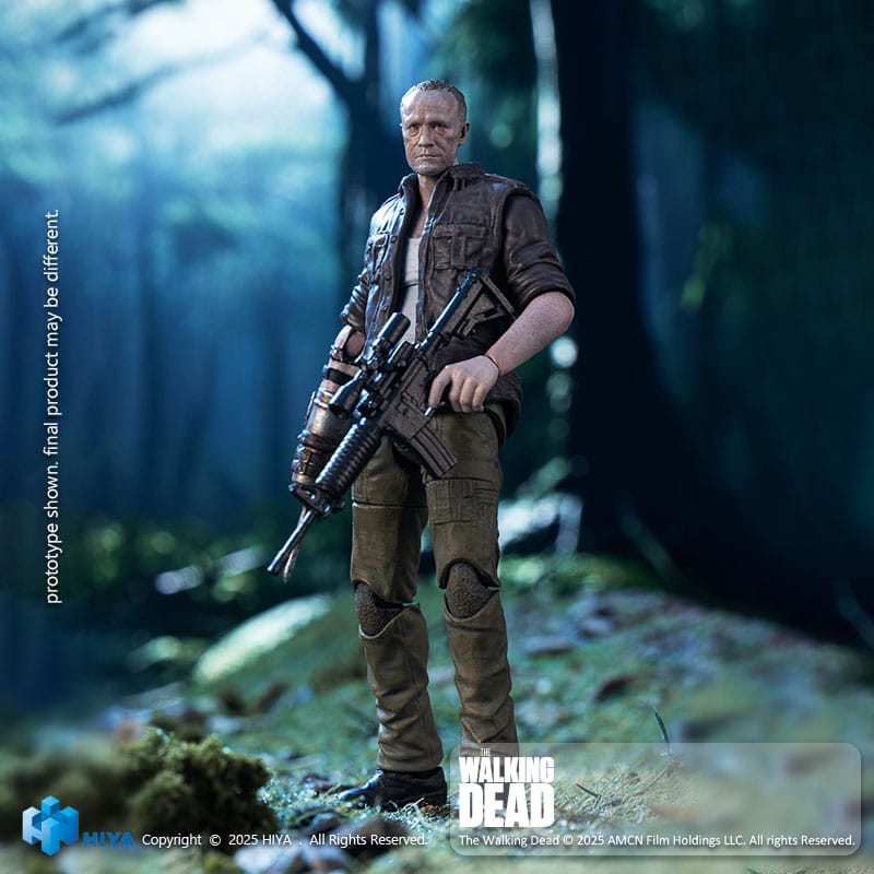 Figurine The Walking Dead 1/18 Exquise Mini Merle 11 cm