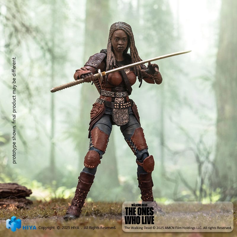 The Walking Dead: The Ones Who Lived figurine 1/18 Exquisite Mini Michonne 10 cm