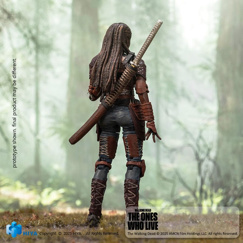 The Walking Dead: The Ones Who Lived figurine 1/18 Exquisite Mini Michonne 10 cm