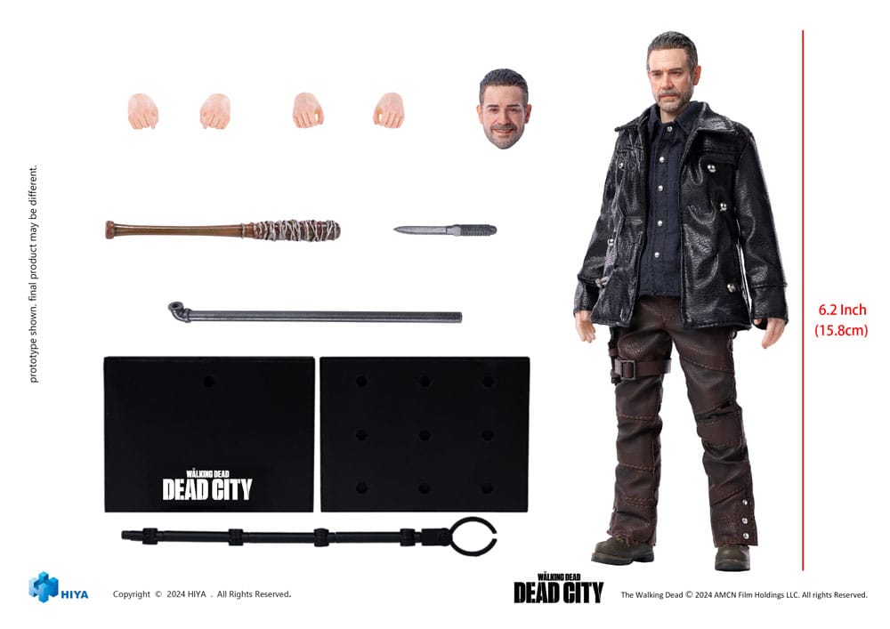 The Walking Dead: Dead City figurine 1/12 Exquisite Super Series Negan 16 cm