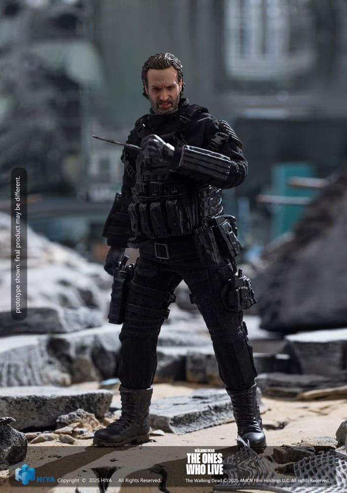 Figurine The Walking Dead : Ceux qui ont survécu 1/12 Exquisite Super Series Rick 16 cm