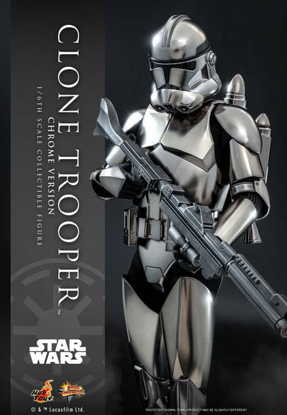 Star Wars figurine Clone Trooper (Chrome Version)