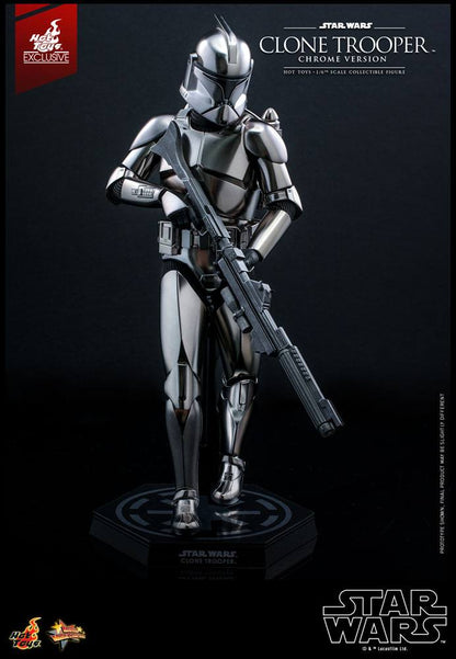 Star Wars figurine Clone Trooper (Chrome Version)