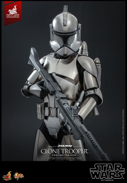 Star Wars figurine Clone Trooper (Chrome Version)