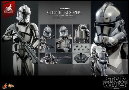 Star Wars figurine Clone Trooper (Chrome Version)