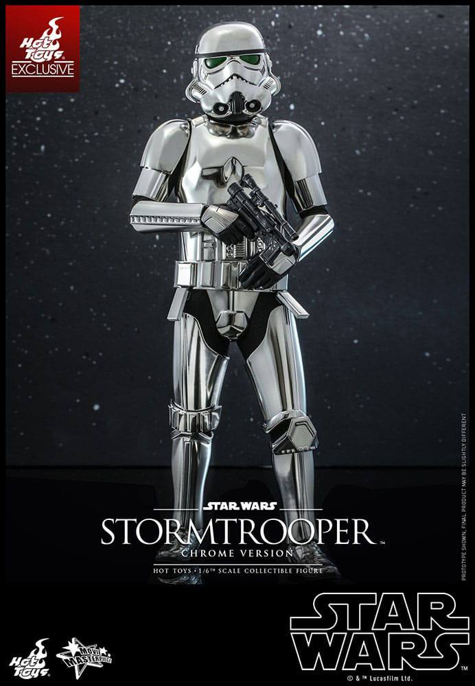 Star Wars figurine Hot Toys Stormtrooper (Chrome Version) 30 cm