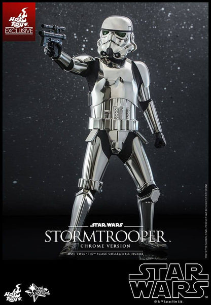 Star Wars figurine Hot Toys Stormtrooper (Chrome Version) 30 cm