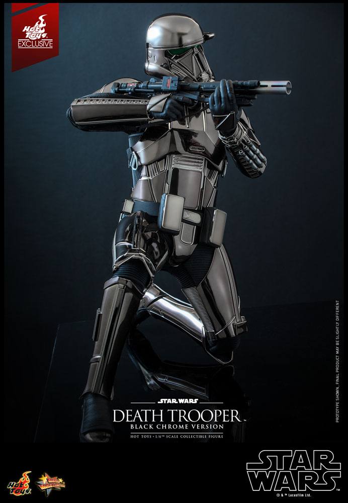 Star Wars figurine Hot Toys Death Trooper (Black Chrome) 32 cm
