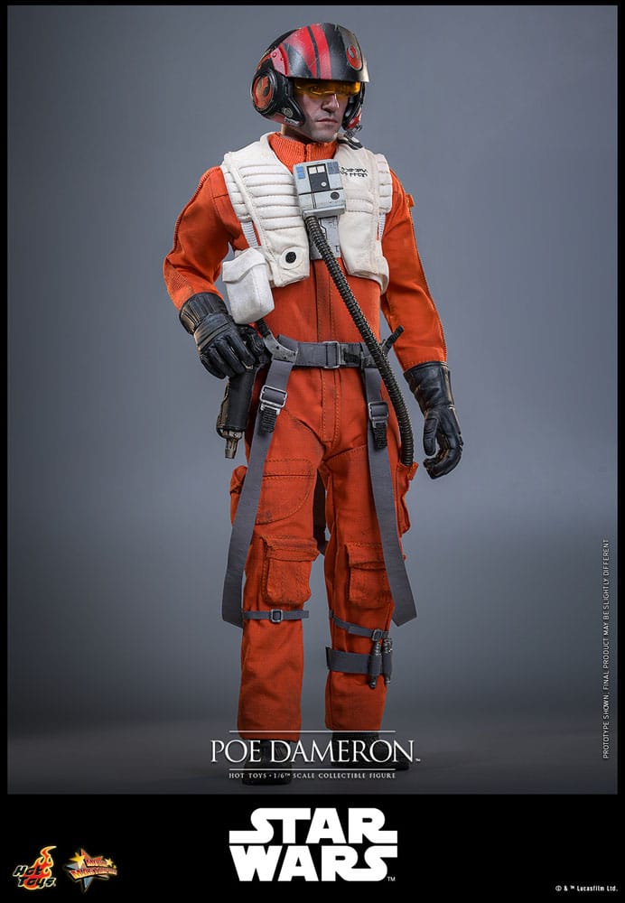 Figurine Star Wars 1/6 Poe Dameron 30 cm