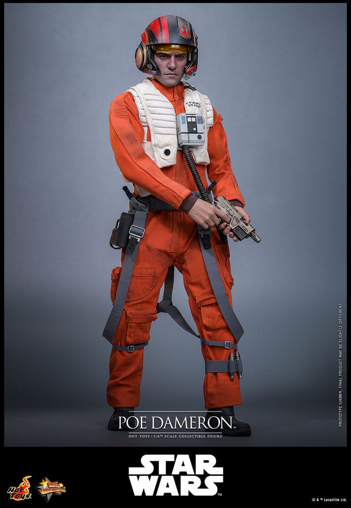 Figurine Star Wars 1/6 Poe Dameron 30 cm