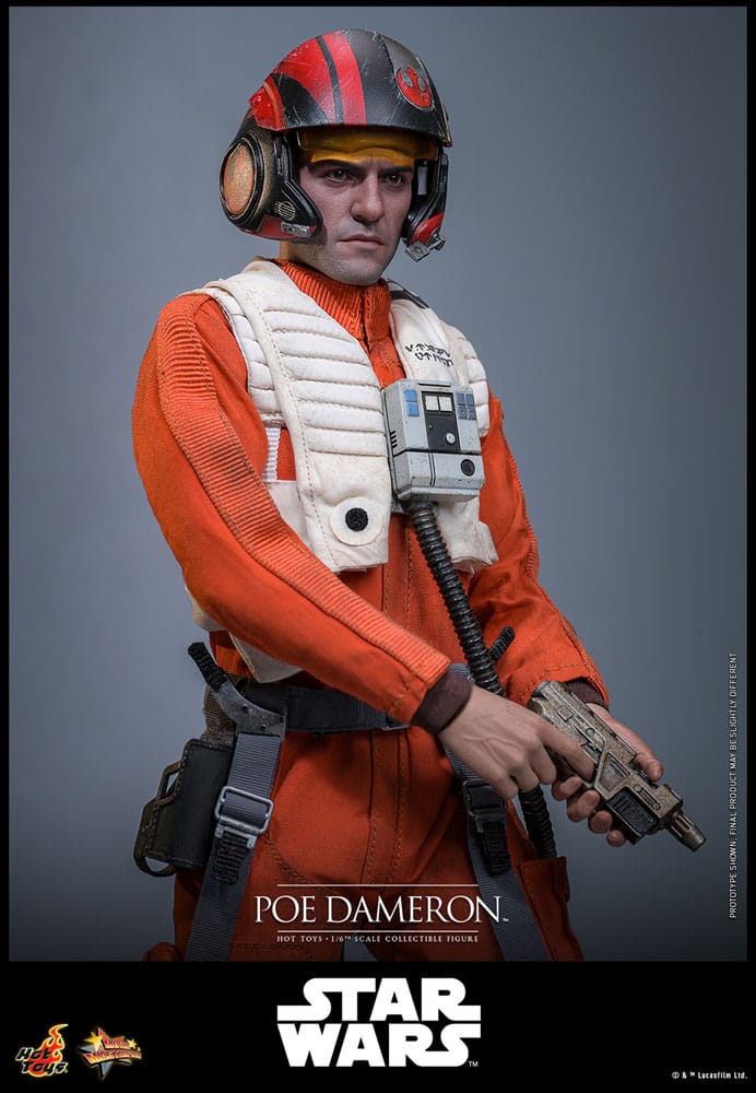 Figurine Star Wars 1/6 Poe Dameron 30 cm