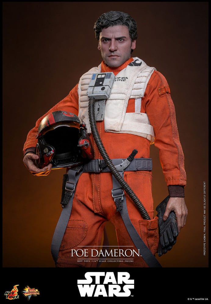 Figurine Star Wars 1/6 Poe Dameron 30 cm