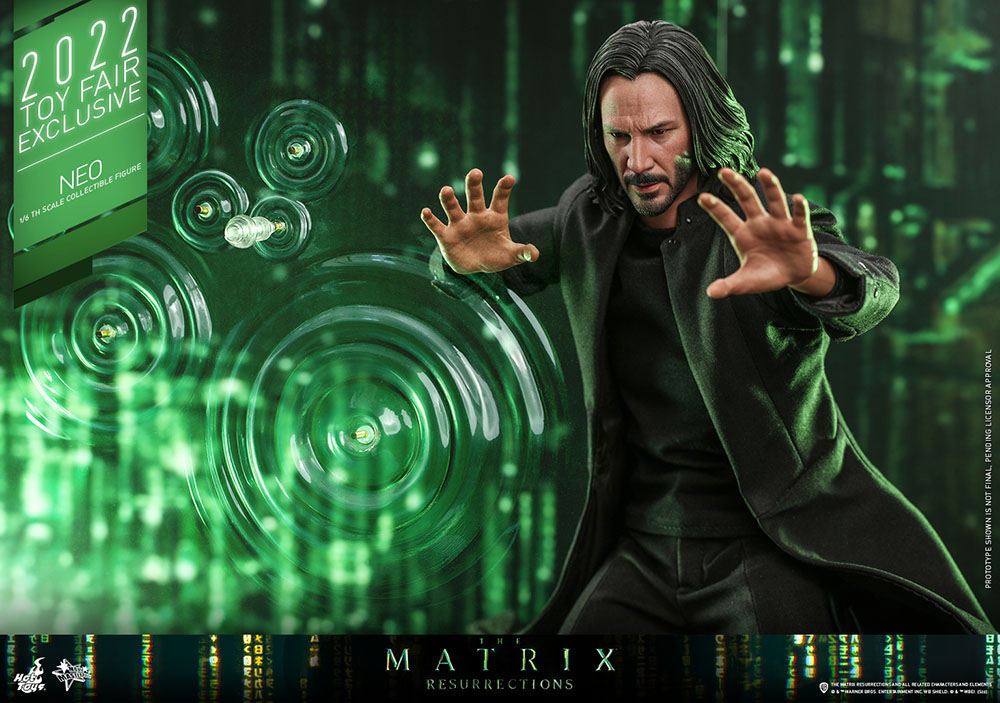 The Matrix Résurrections figurine 1/6 Neo Toy Fair Exclusive 32 cm