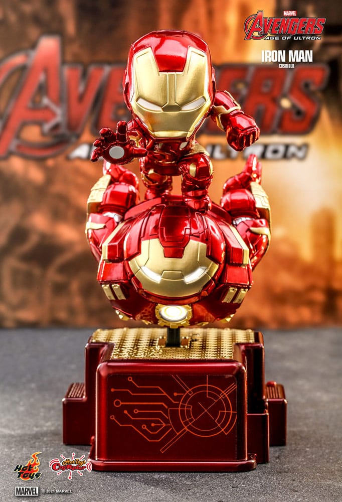Avengers : L'Ère d'Ultron figurine sonore et lumineuse CosRider Iron Man 14 cm