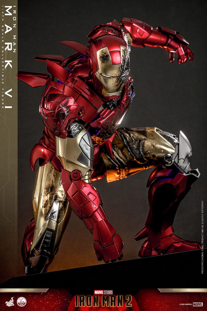 Iron Man 2 figurine 1/4 Iron Man Mark VI 48 cm
