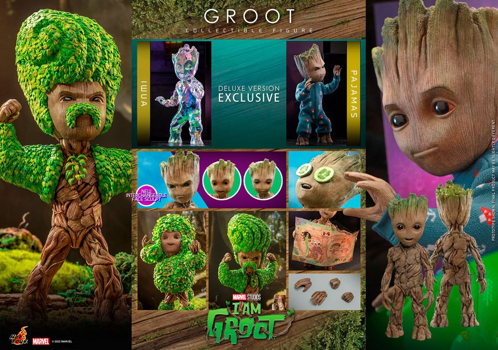 ﻿  Je s'appelle Groot : Figurine Groot Deluxe Version 26 cm