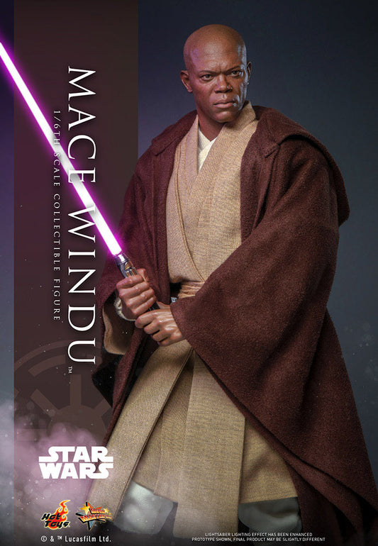 Star Wars: Episode II : Figurine 1/6 Mace Windu 32 cm